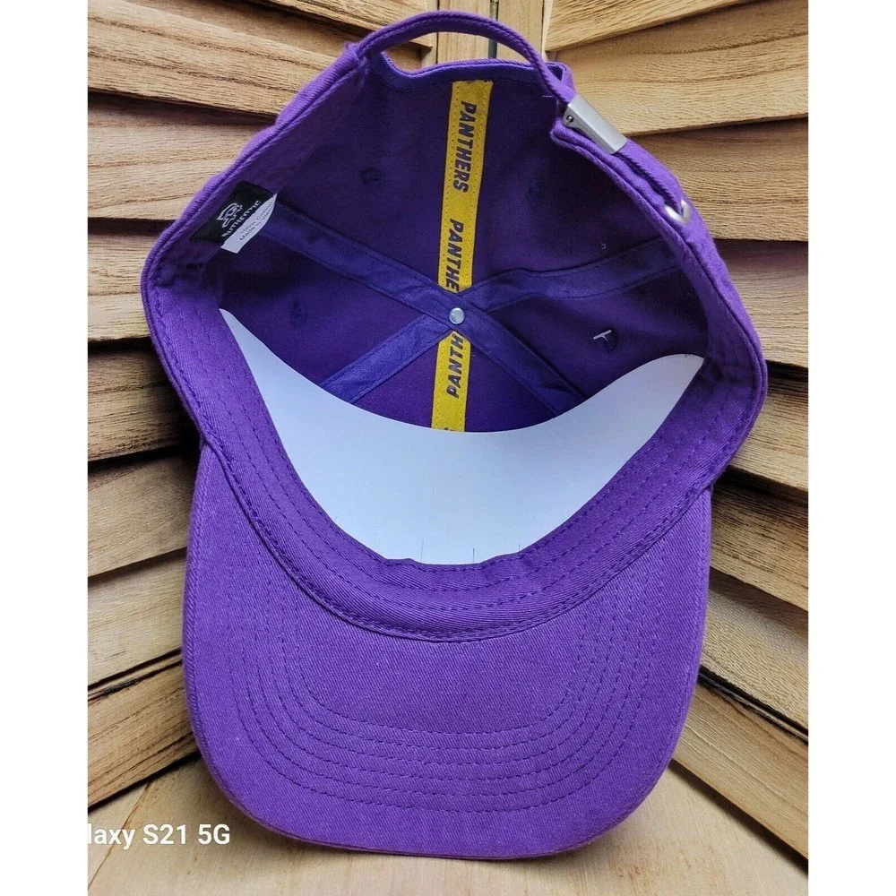 UNI University Of Montana  Authentic Strap Back Low Profile Hat Cap Purple - Picture 6 of 7